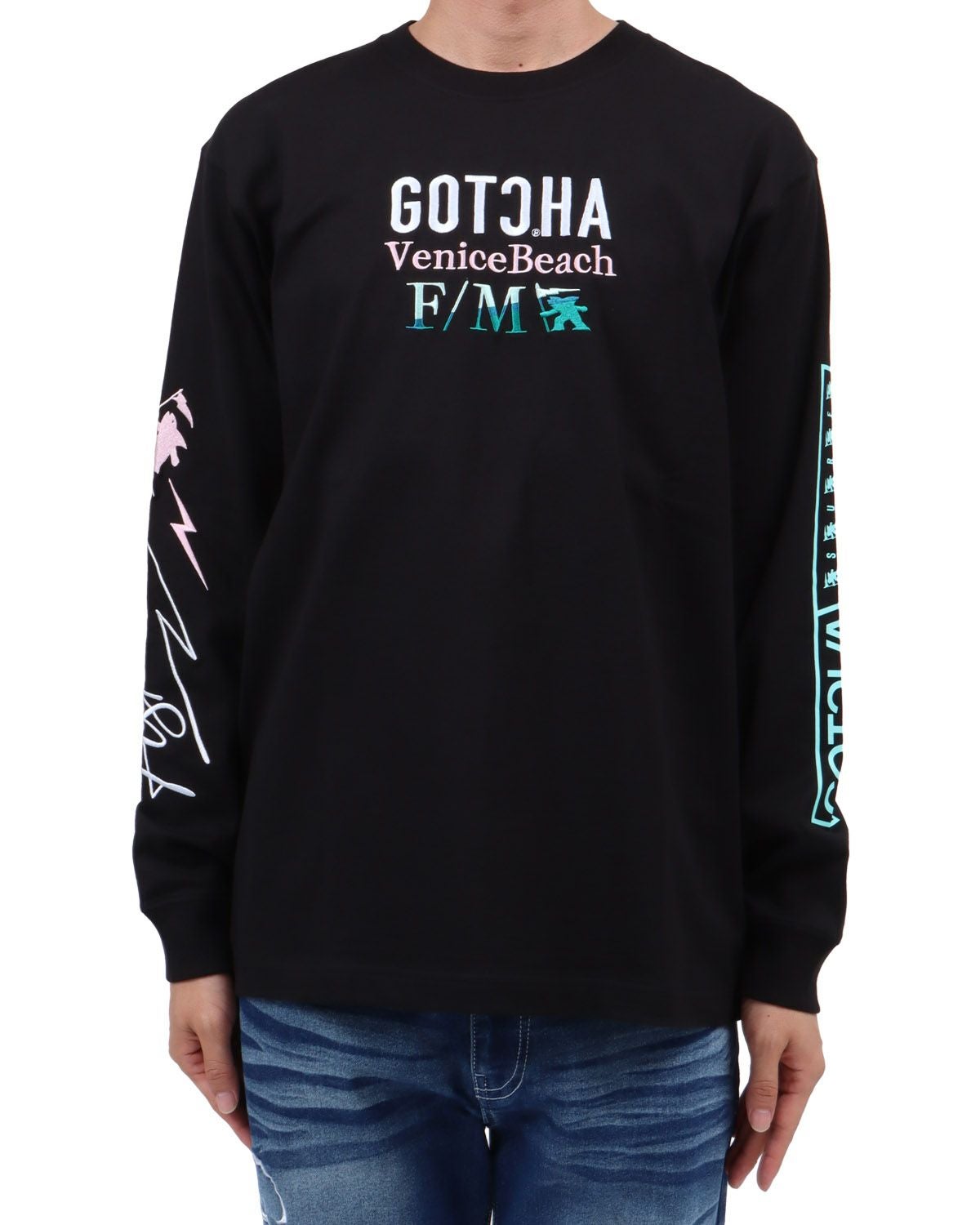 ブラック：174cm62kg(Lサイズ着用)