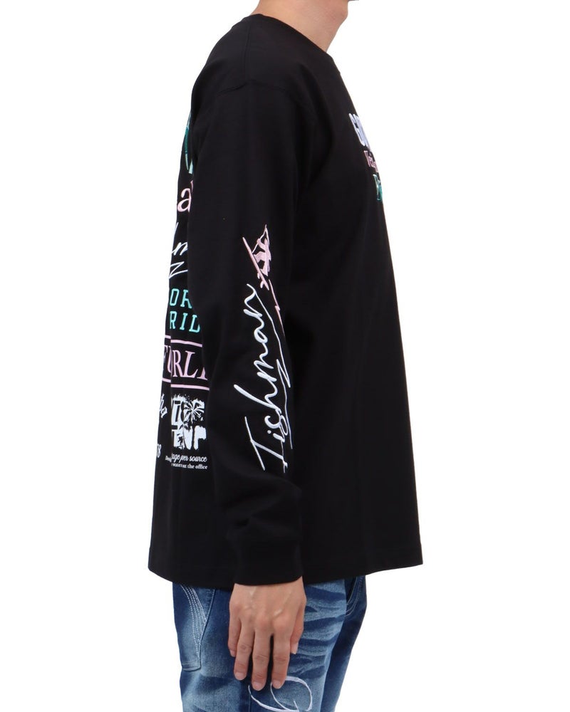 ブラック：174cm62kg(Lサイズ着用)