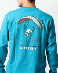 ブルー：180cm/70kg(Lサイズ着用)