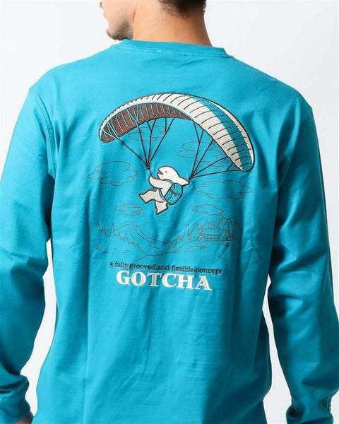 ブルー：180cm/70kg(Lサイズ着用)