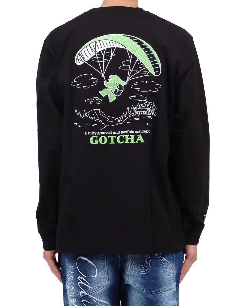 ブラック：174cm62kg(Lサイズ着用)