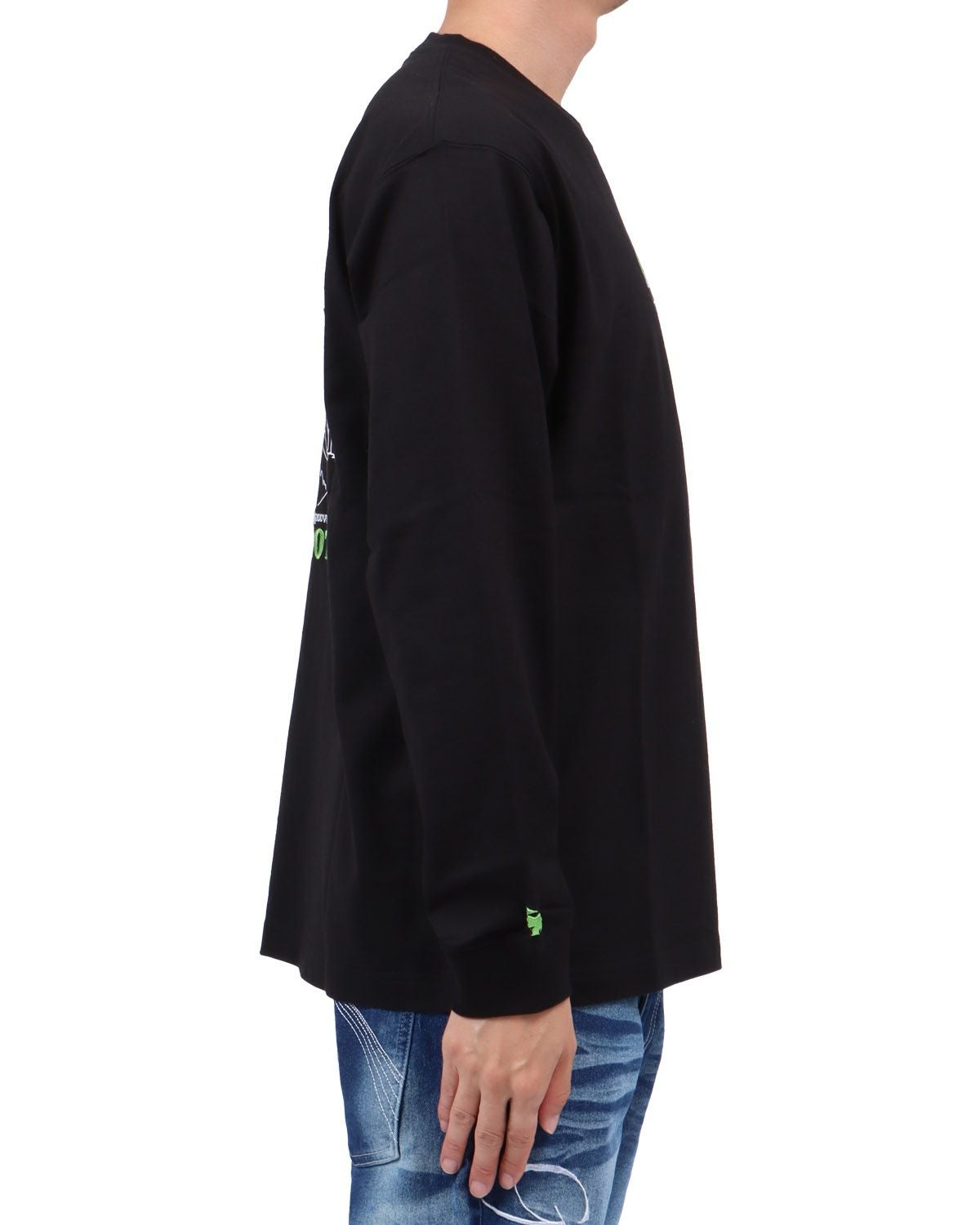 ブラック：174cm62kg(Lサイズ着用)