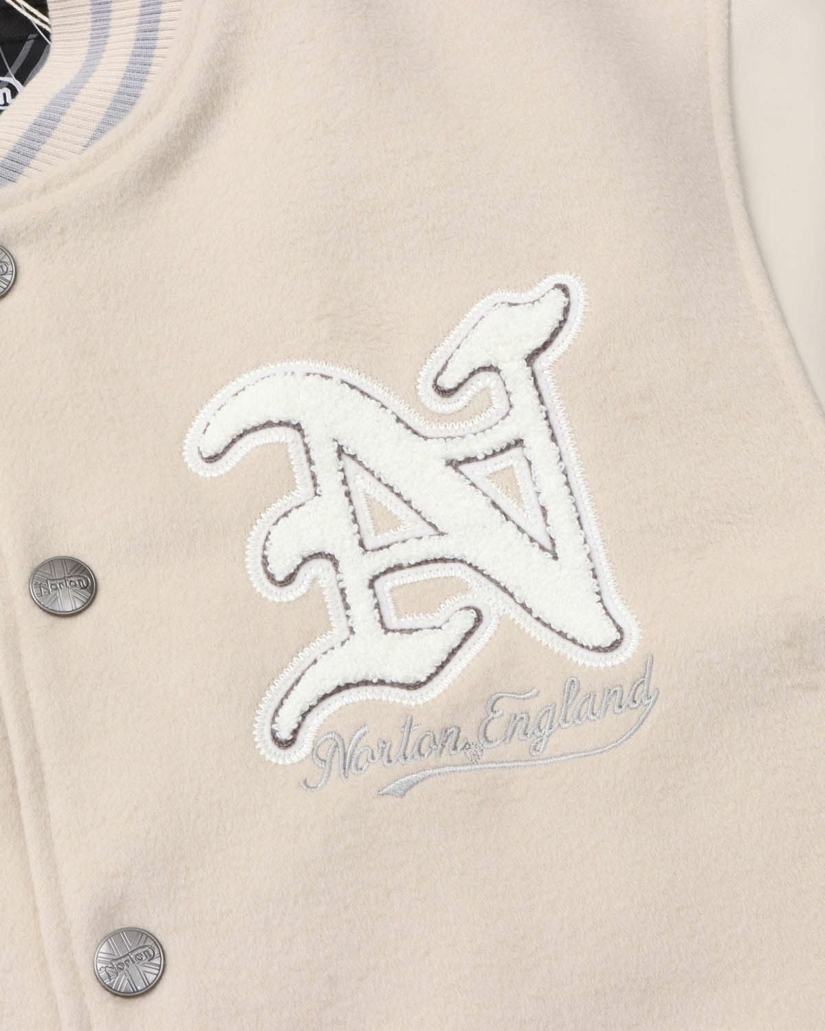 Norton] モノトーン サガラ スタジャン | PEET ONLINE STORE