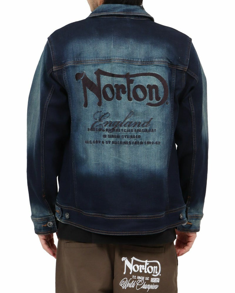 インディゴ：180cm67kg(Lサイズ着用)