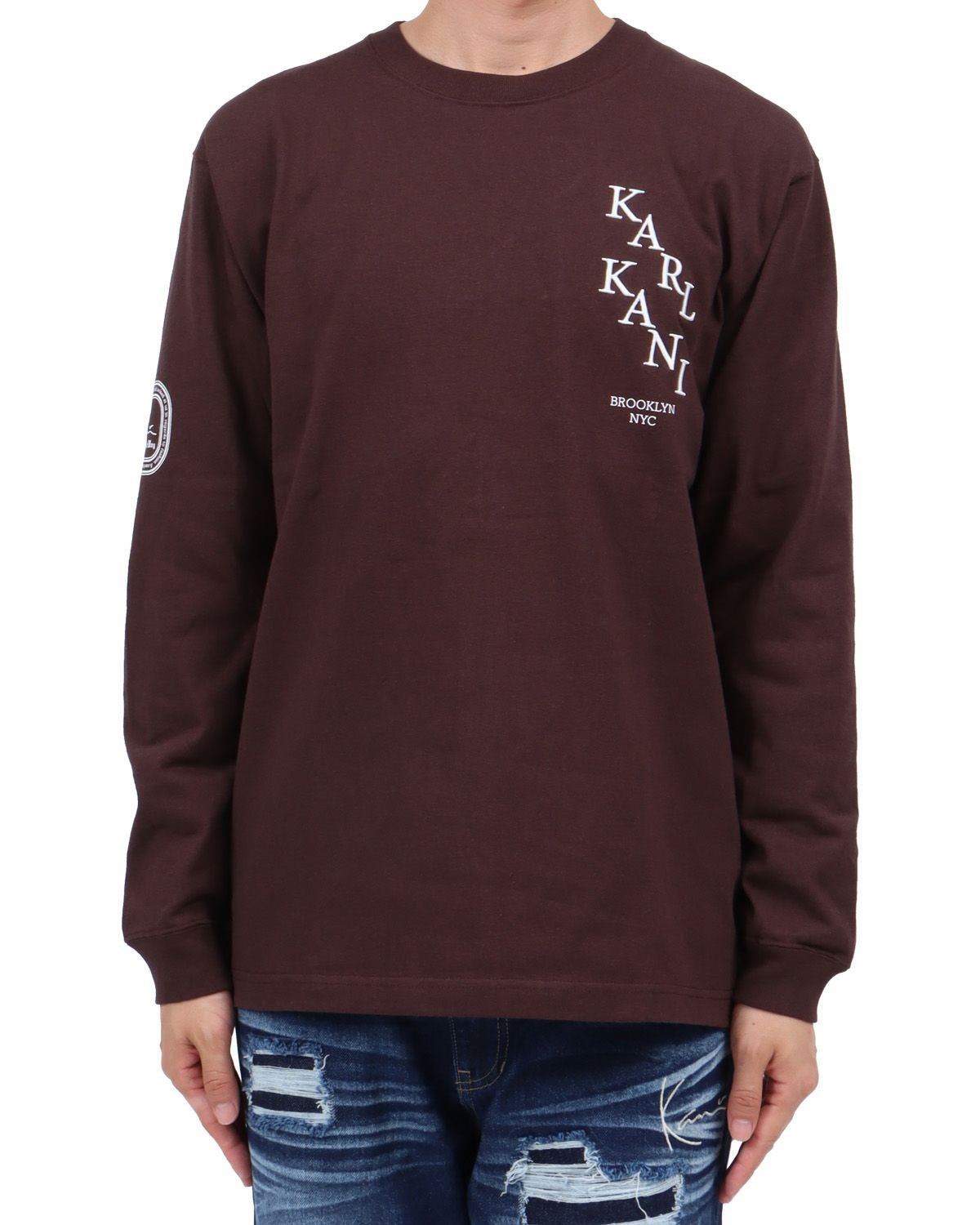 Karl Kani] モノトーン クロス ロンT | PEET ONLINE STORE