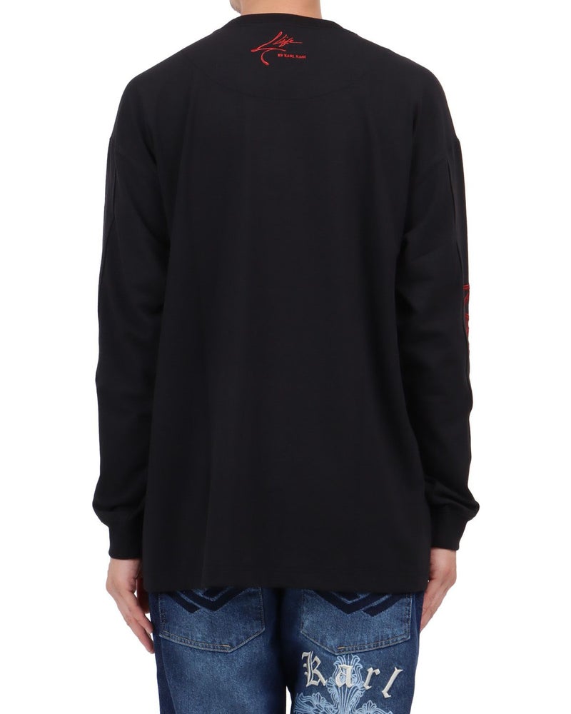 ブラック：174cm62kg(Lサイズ着用)