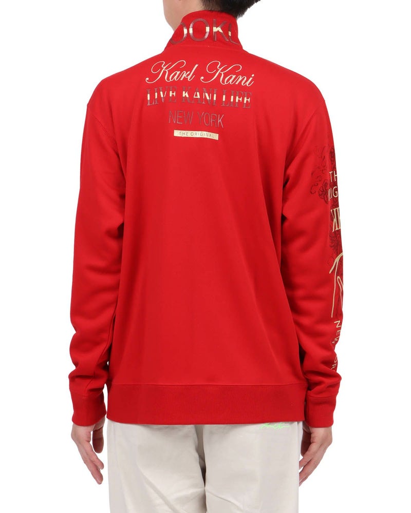 レッド：174cm62kg(Lサイズ着用)