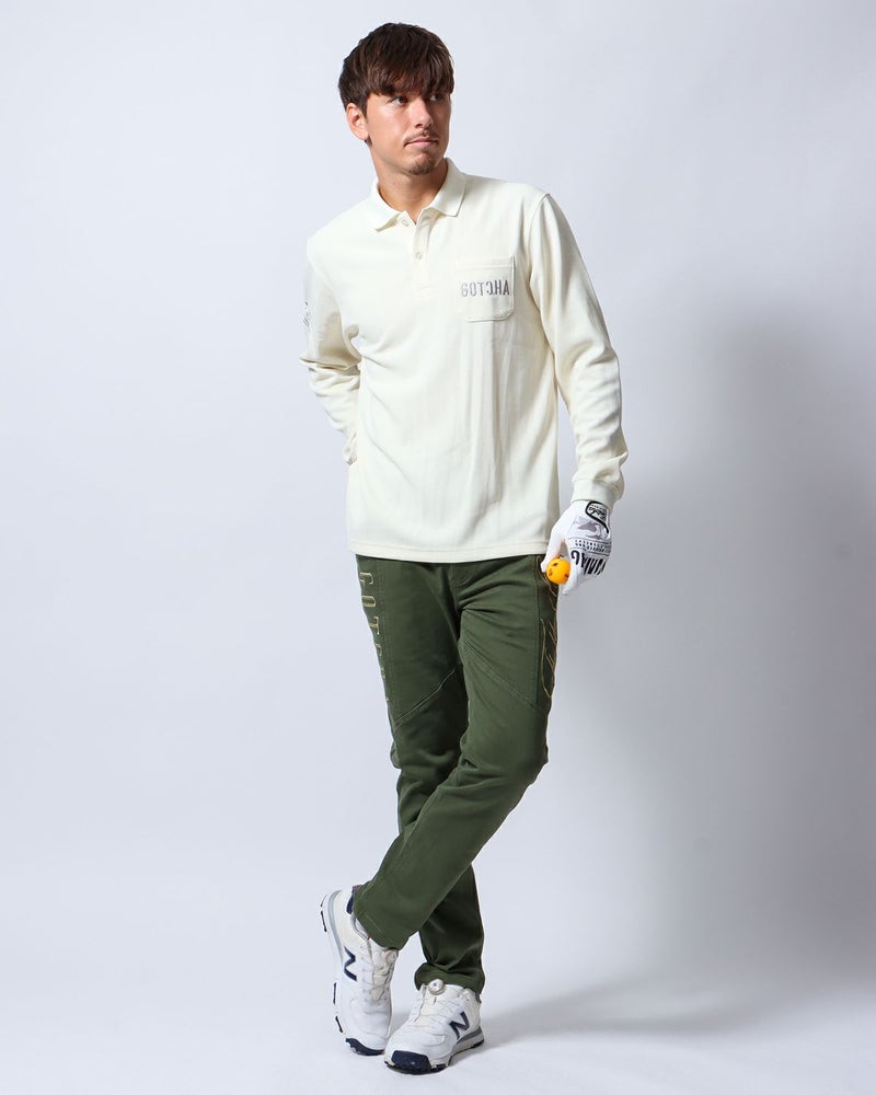 カーキ：180cm/70kg(Mサイズ着用)