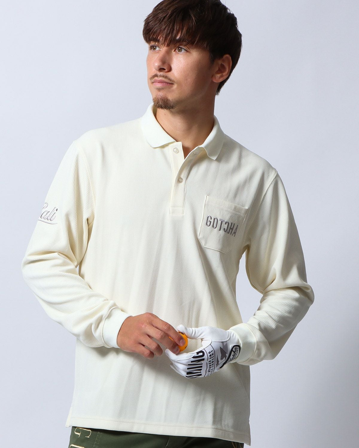 GOTCHA GOLF] 吸水速乾 ワッフル ロング ポロシャツ | PEET ONLINE STORE