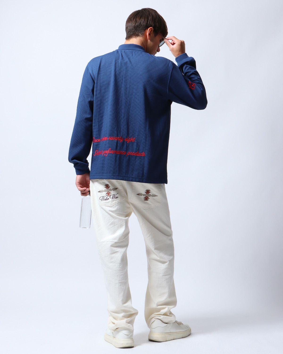 GOTCHA GOLF] 吸水速乾 ワッフル ロング ポロシャツ | PEET ONLINE STORE