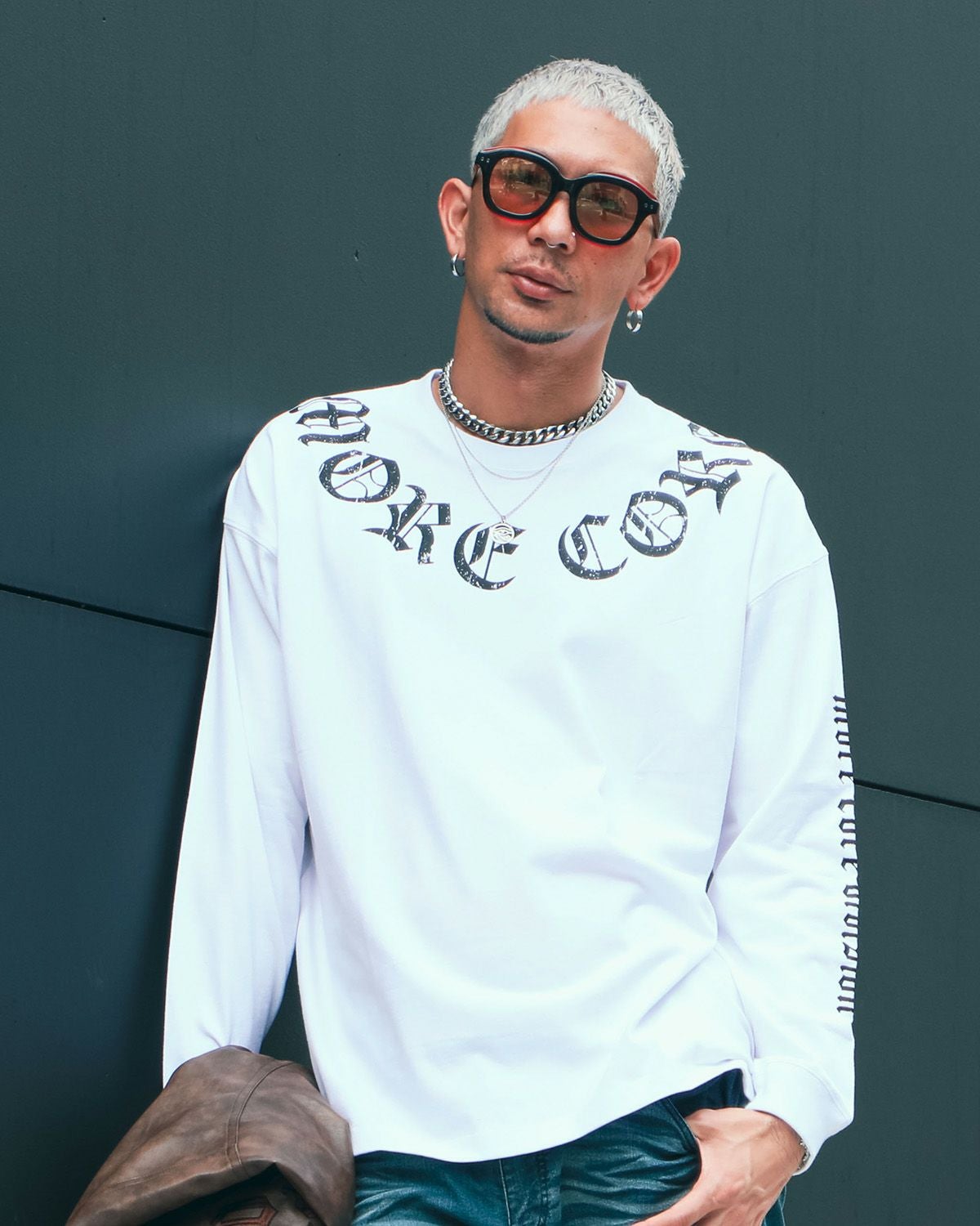 DADのロンティー MCD] アラウンド ザ ネック ロゴ ロンT | PEET ONLINE STORE