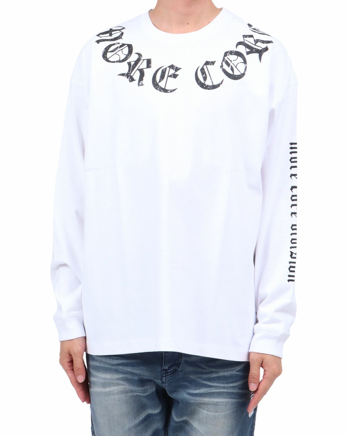 MCD] アラウンド ザ ネック ロゴ ロンT | PEET ONLINE STORE