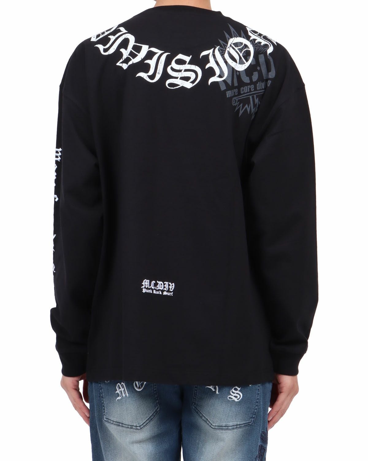 MCD] アラウンド ザ ネック ロゴ ロンT | PEET ONLINE STORE
