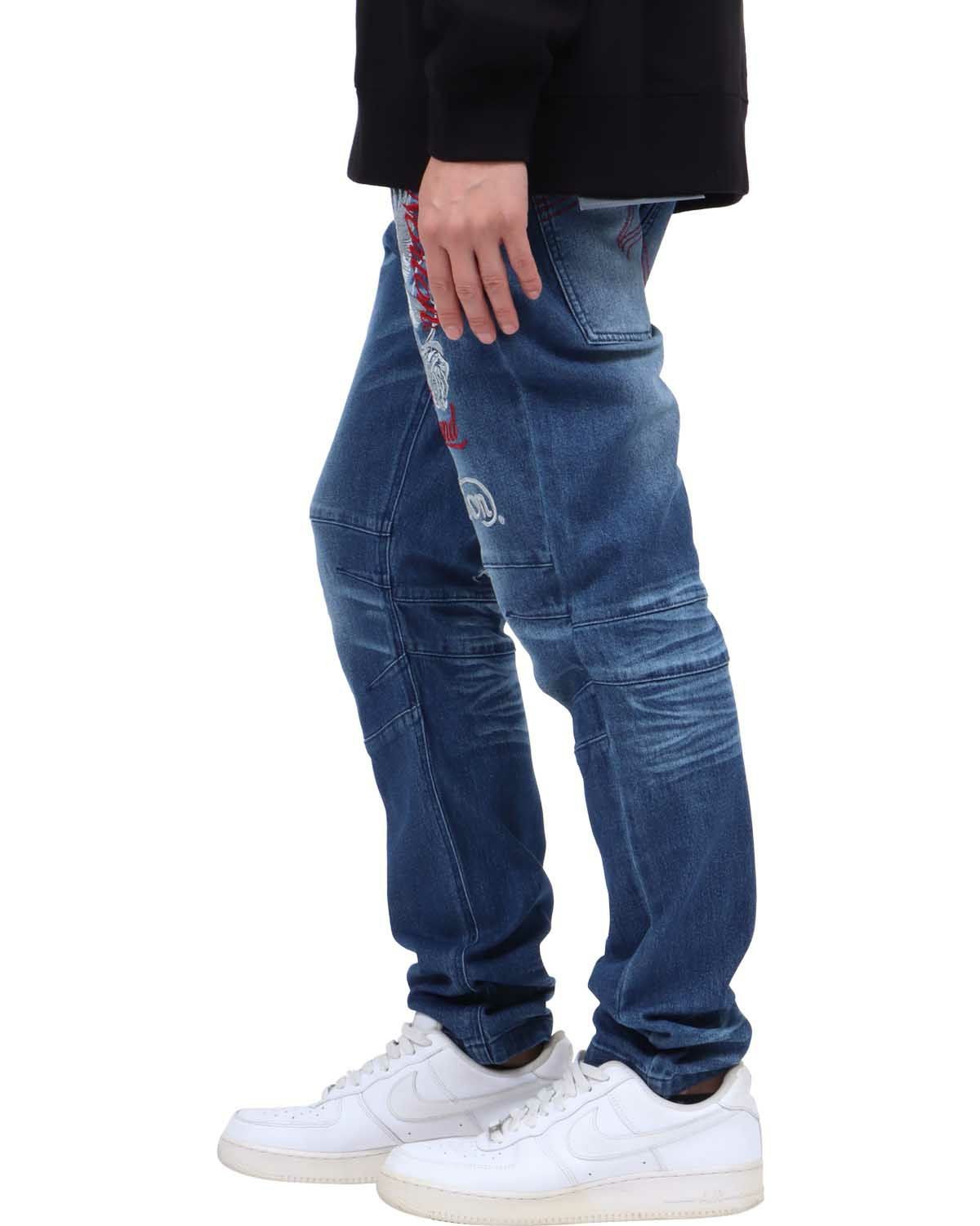 インディゴ：174cm62kg(Lサイズ着用)