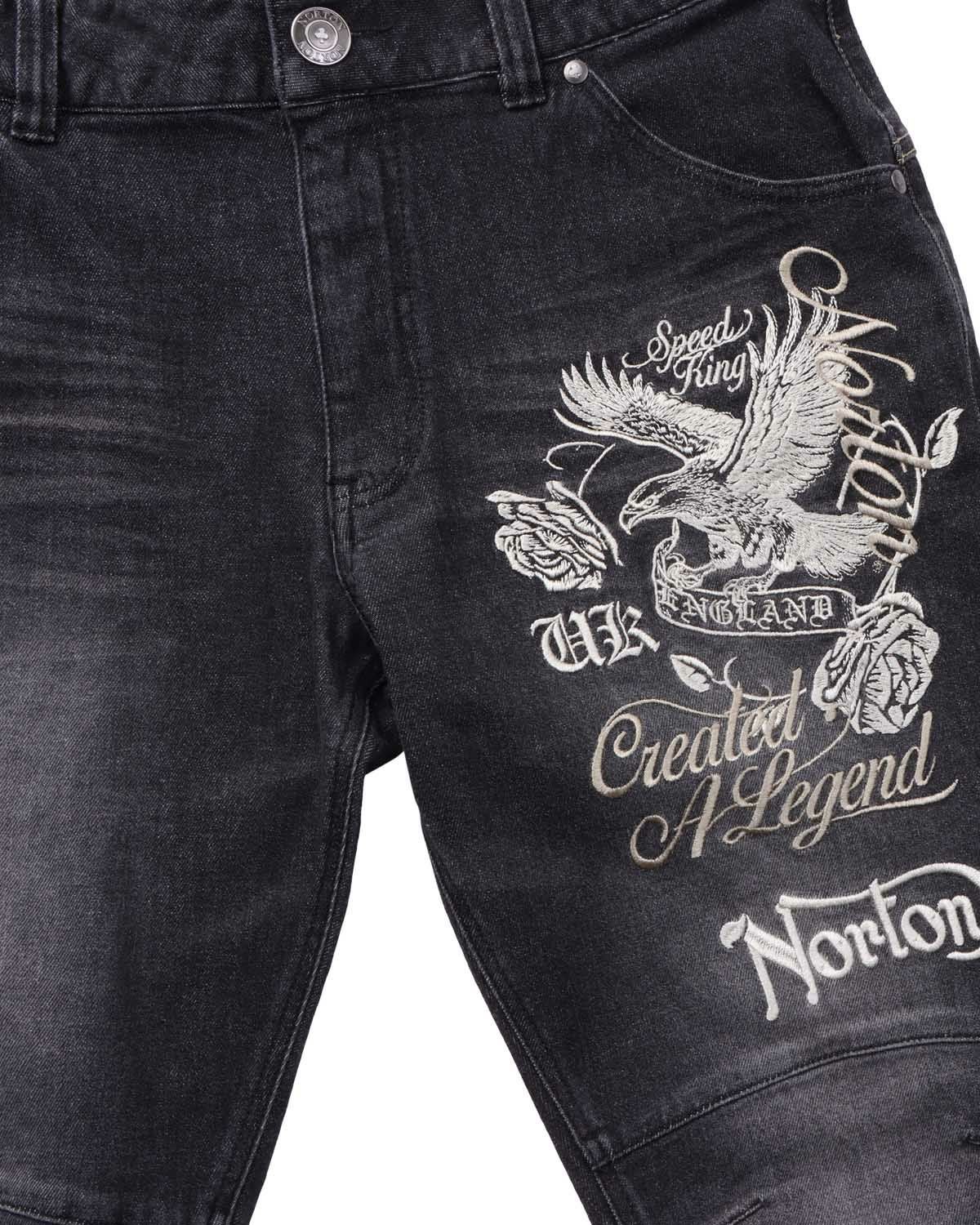 Norton] ストレッチ MAX イーグル ローズ デニムパンツ | PEET ONLINE