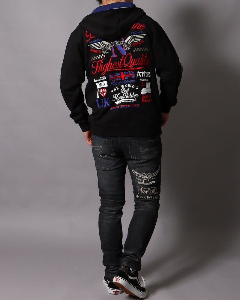 ブラック：178cm/75kg(Lサイズ着用)