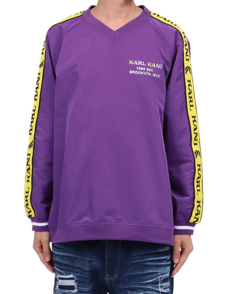 パープル：174cm62kg(Lサイズ着用)