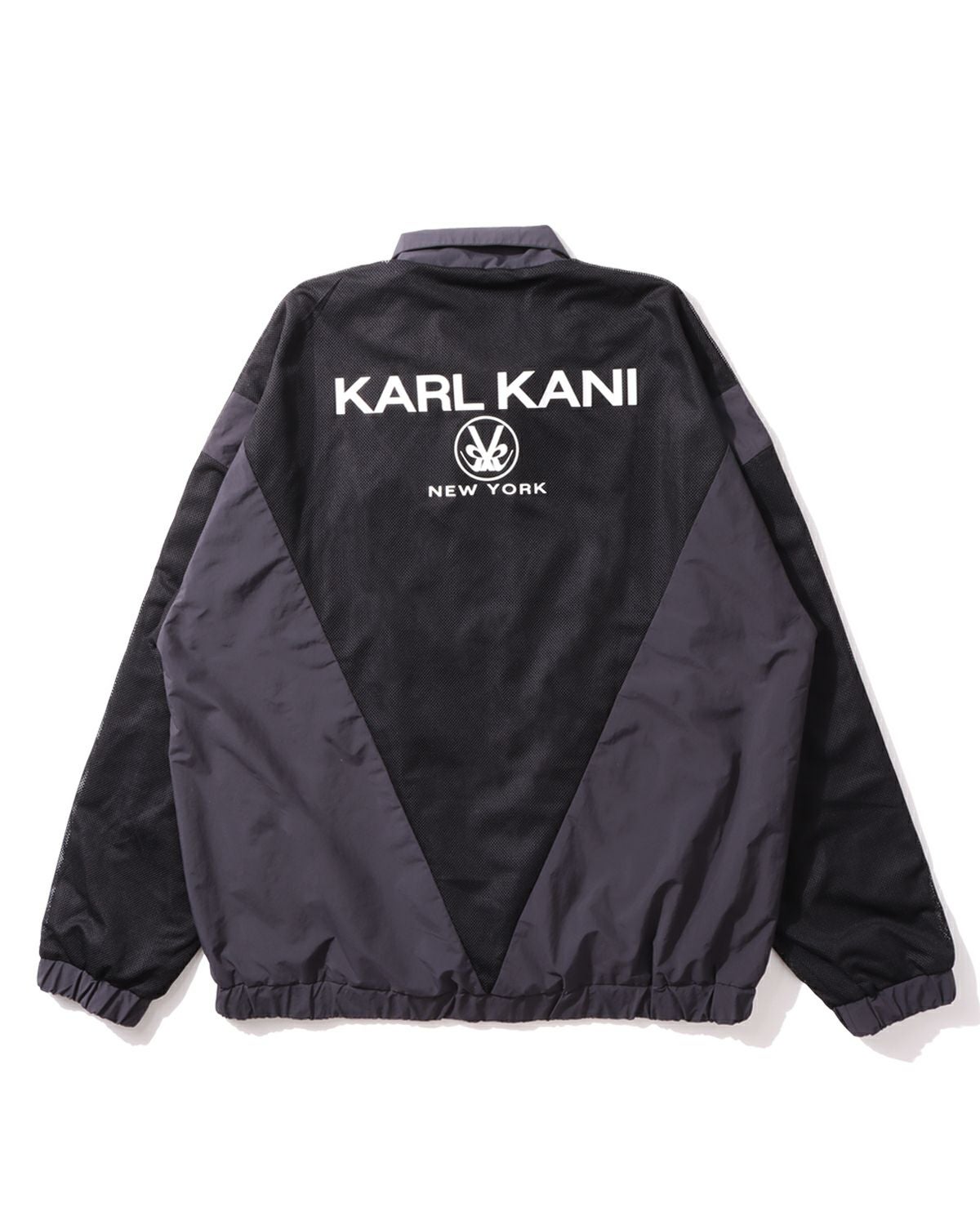 karl kani ライダースジャケット シングル ブラック MASKED-R BLACK JKT