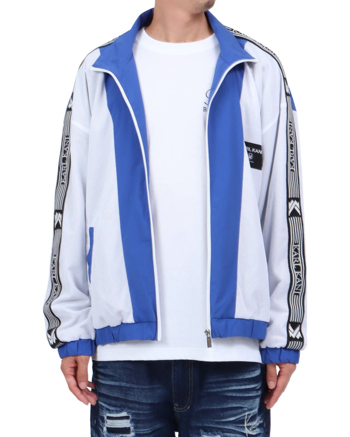 Karl Kani] ナイロン メッシュ トラックジャケット | PEET ONLINE STORE