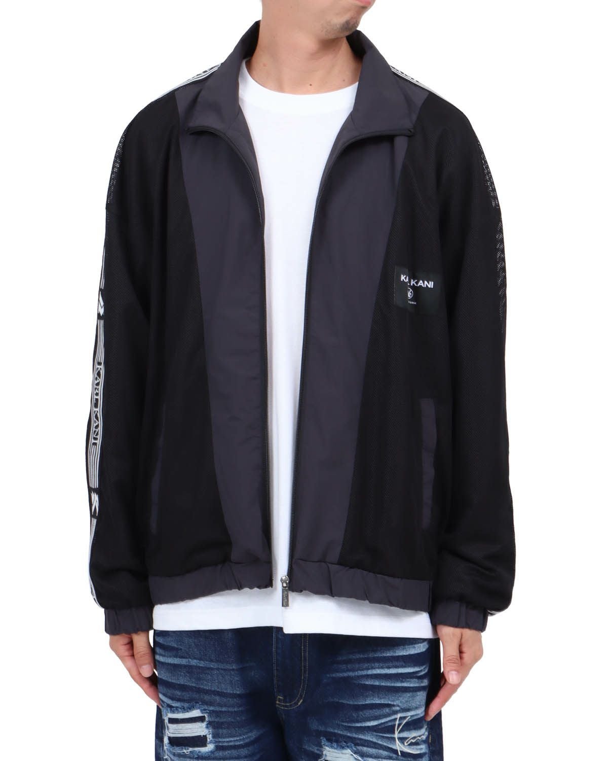 Karl Kani] ナイロン メッシュ トラックジャケット | PEET ONLINE STORE