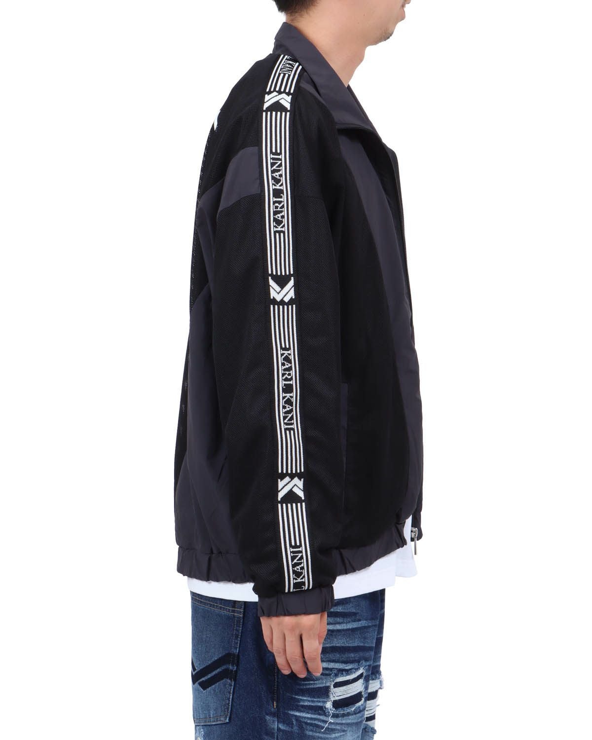 Karl Kani] ナイロン メッシュ トラックジャケット | PEET ONLINE STORE