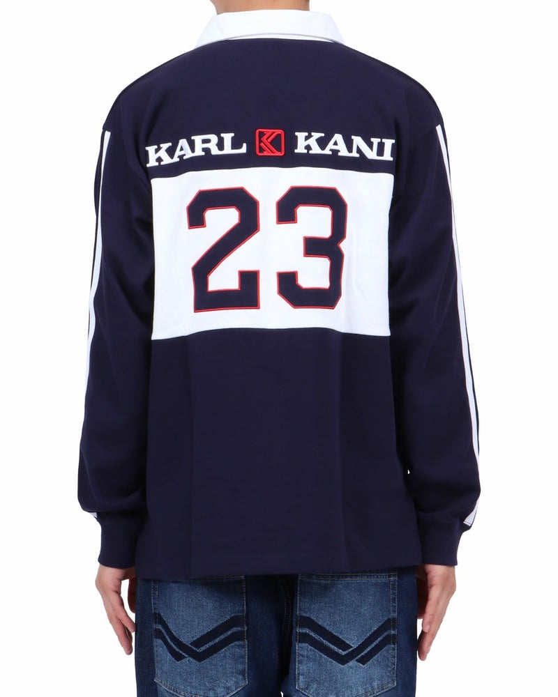 ネイビー：174cm62kg(Lサイズ着用)