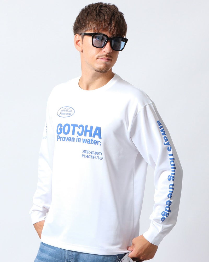 ホワイト：180cm/70kg(Lサイズ着用)