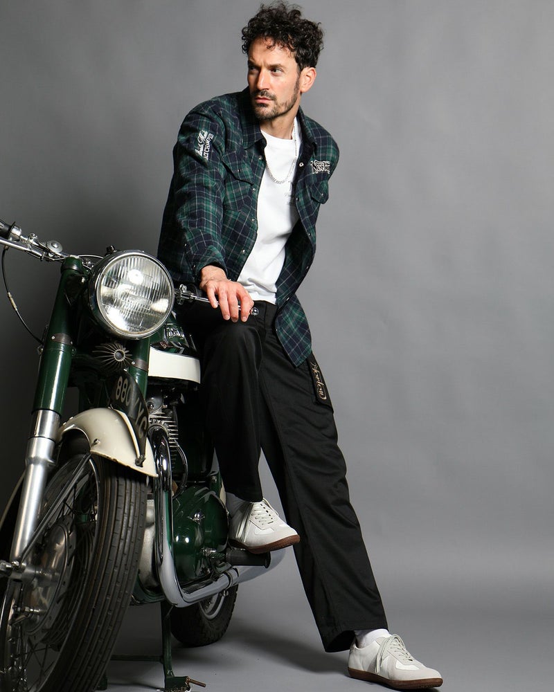 ブルー：186cm(Lサイズ着用)