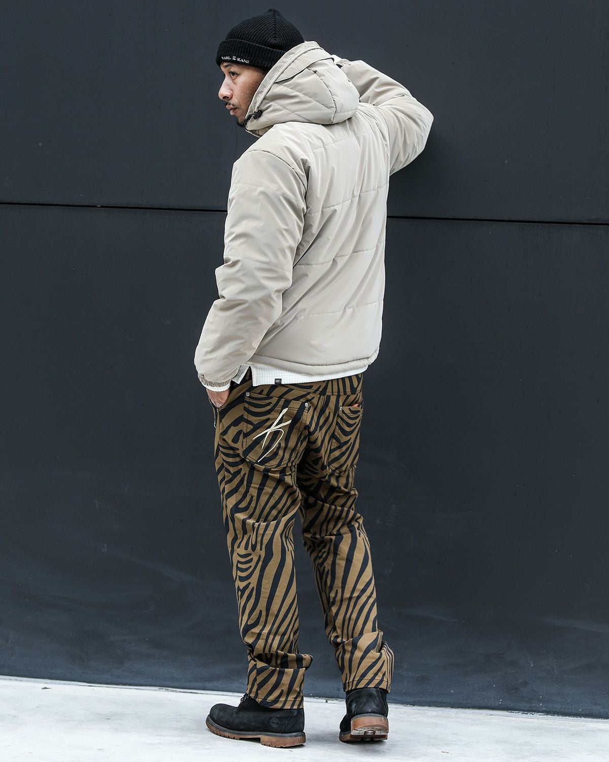 Karl Kani GOLF] ストレッチ ゼブラ柄 ロングパンツ | PEET ONLINE STORE