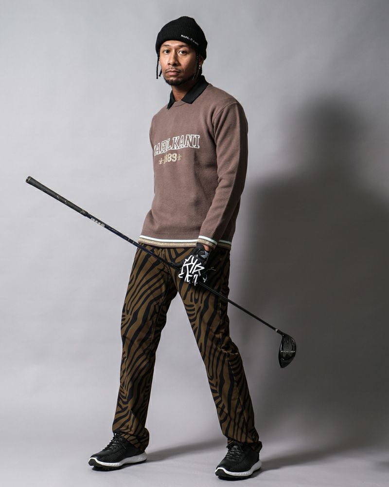 Karl Kani GOLF] ストレッチ ゼブラ柄 ロングパンツ | PEET ONLINE STORE