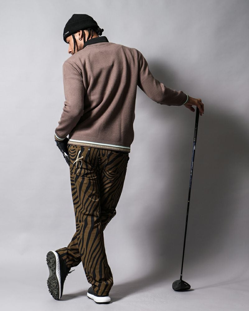Karl Kani GOLF] ストレッチ ゼブラ柄 ロングパンツ | PEET ONLINE STORE