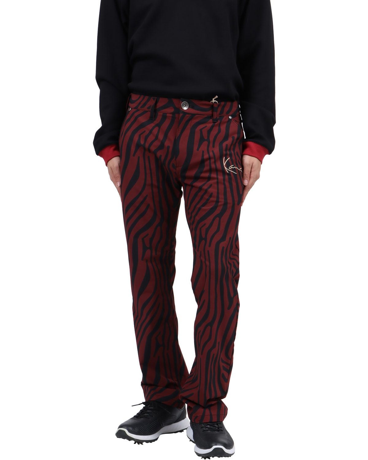 Karl Kani GOLF] ストレッチ ゼブラ柄 ロングパンツ | PEET ONLINE STORE