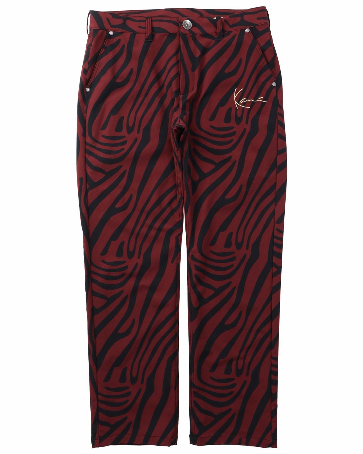 【最終売り切り価格！】KARL KANI GOLFロングパンツ Karl Kani GOLF] ストレッチ ゼブラ柄 ロングパンツ | PEET ONLINE STORE