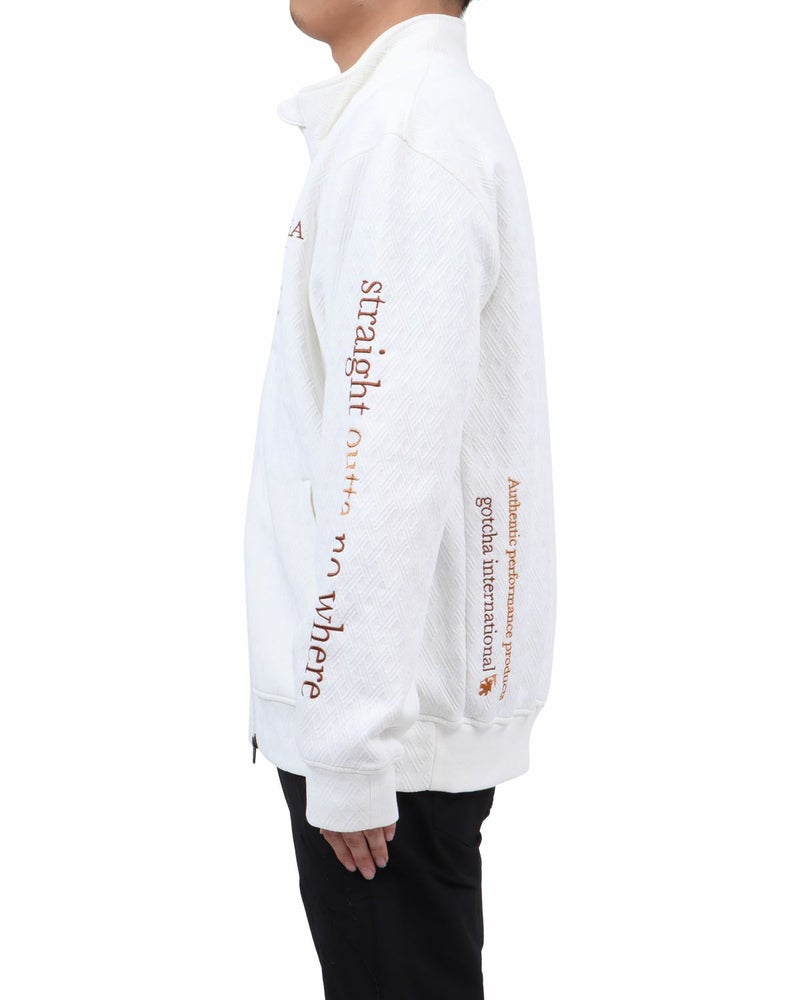 ホワイト：173cm63kg(Lサイズ着用)