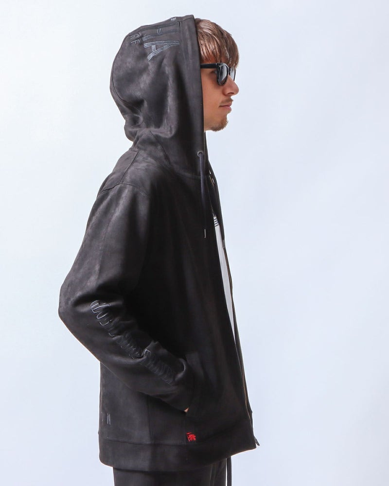 ブラック：180cm/70kg(Lサイズ着用)