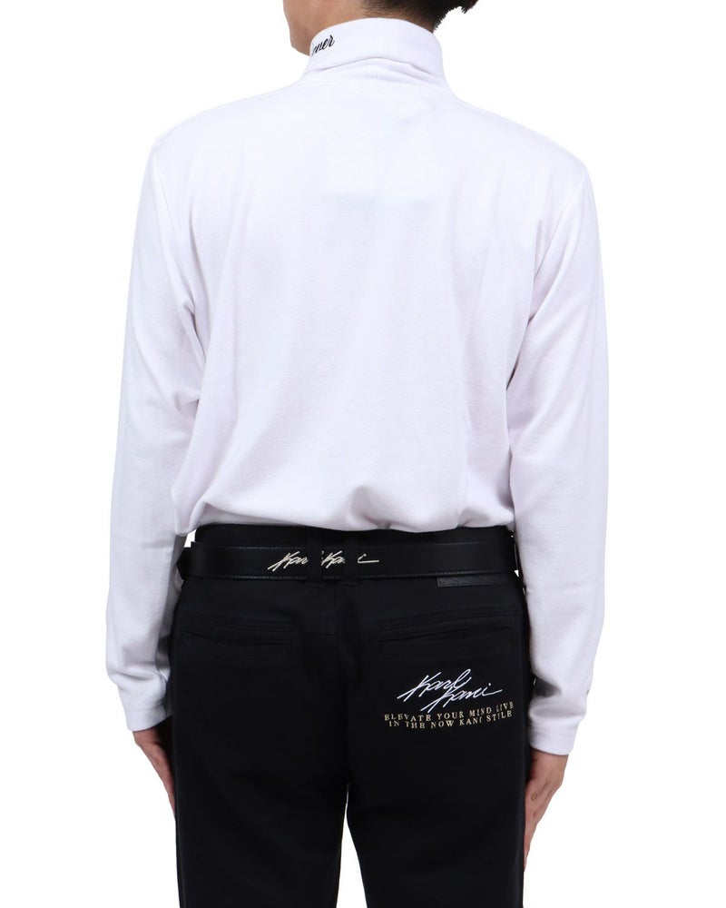 ホワイト：173cm63kg(Lサイズ着用)