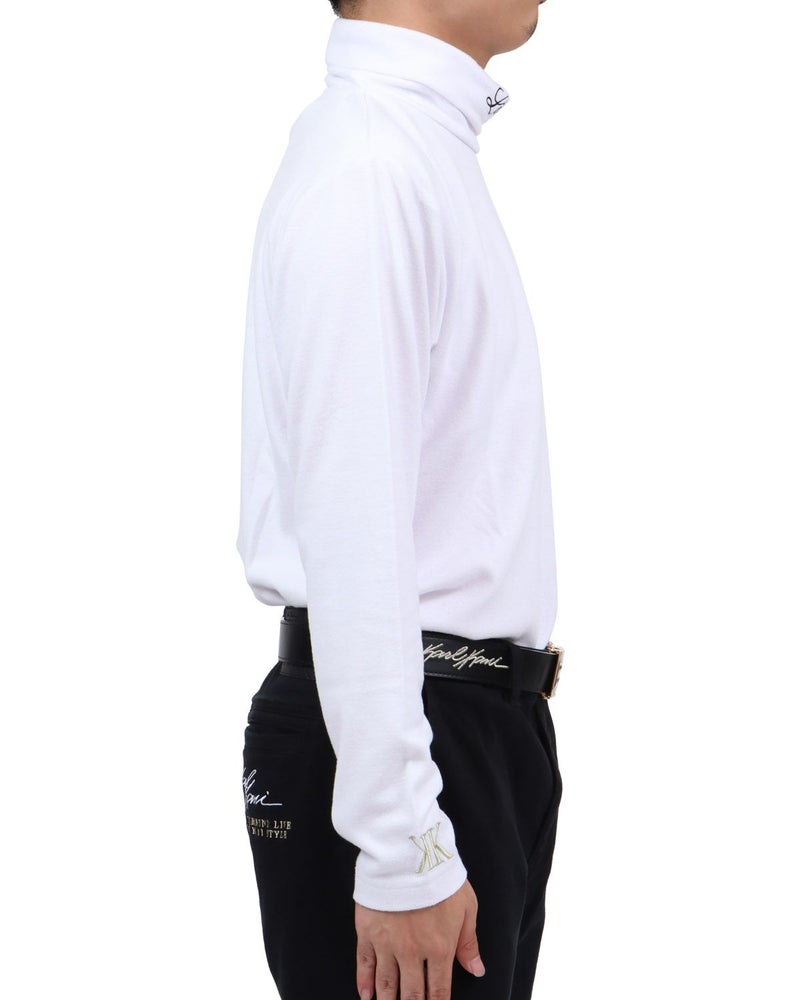 ホワイト：173cm63kg(Lサイズ着用)