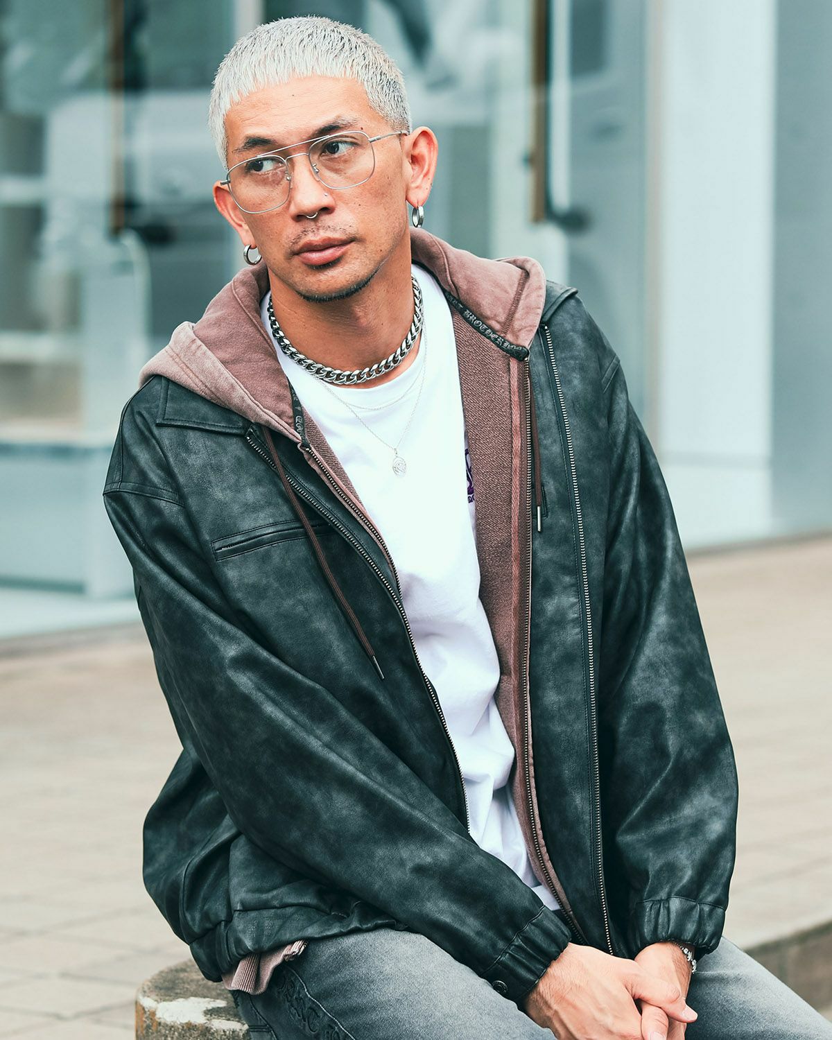 DOCKERSレザーカラードリズラージャケットL 90s DOCKERS ドッカーズ 柔らかい ラム レザー ジャケット 黒 XLT