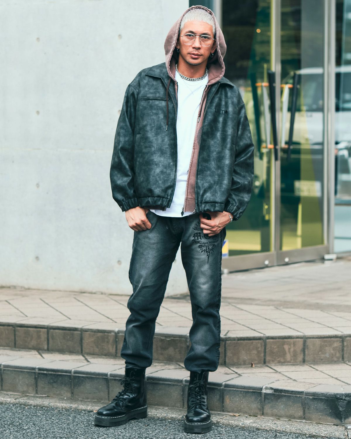 MCD] ムラ柄 PU ドリズラー ジャケット | PEET ONLINE STORE