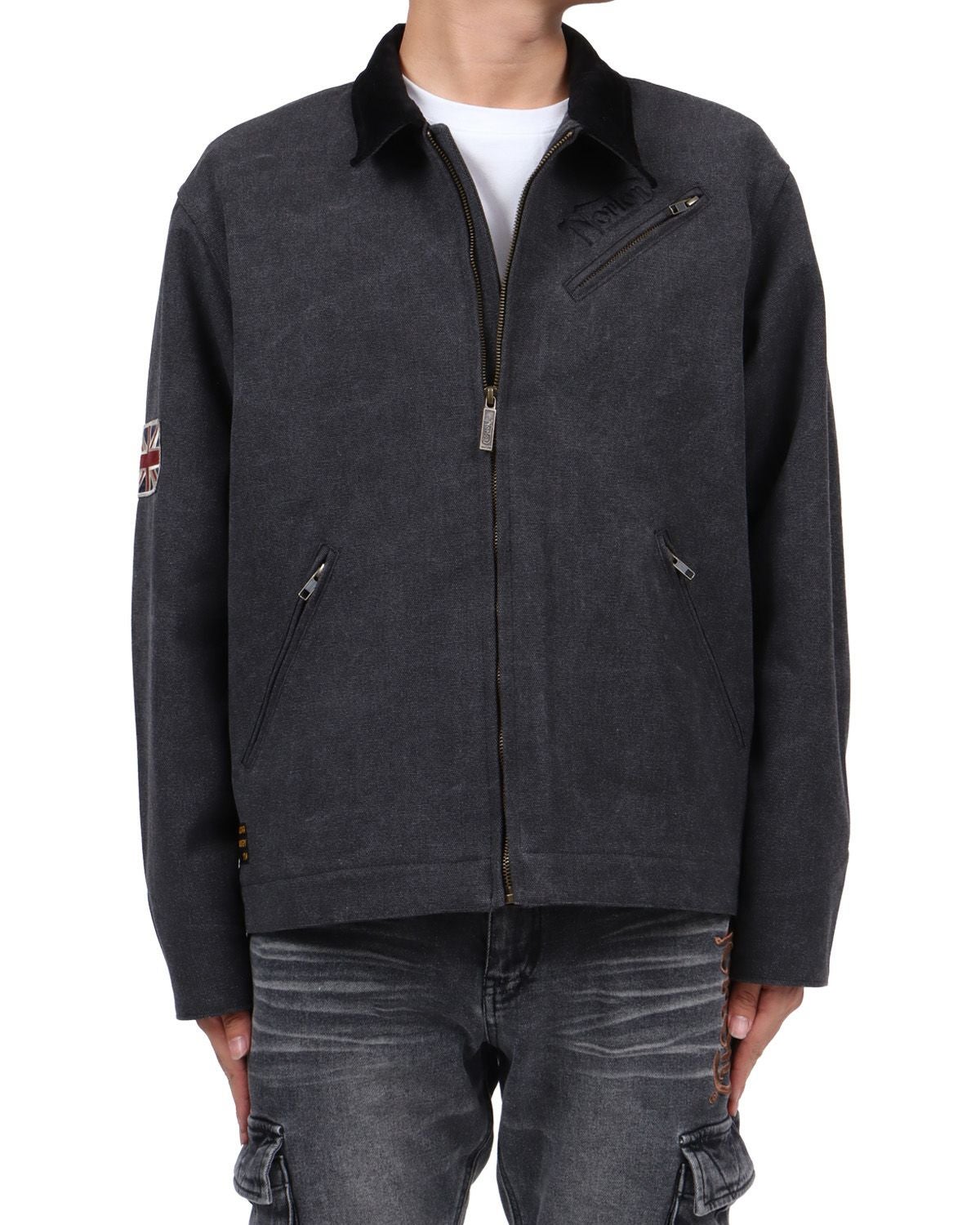 ブラック：173cm63kg(Lサイズ着用)