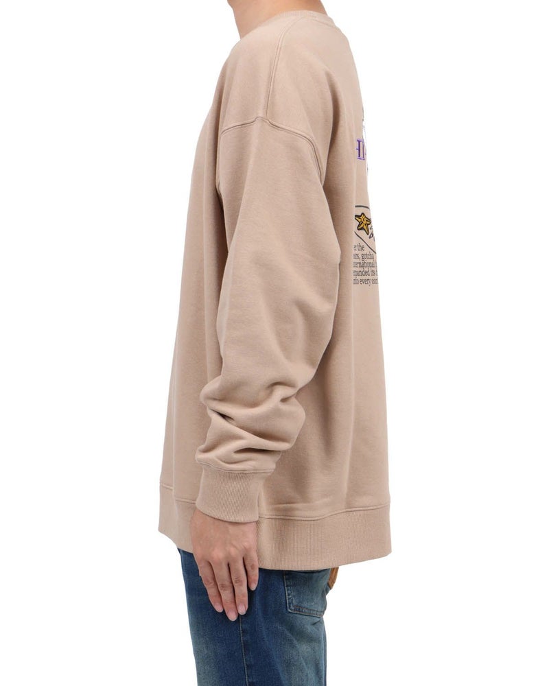 ベージュ：173cm63kg(Lサイズ着用)