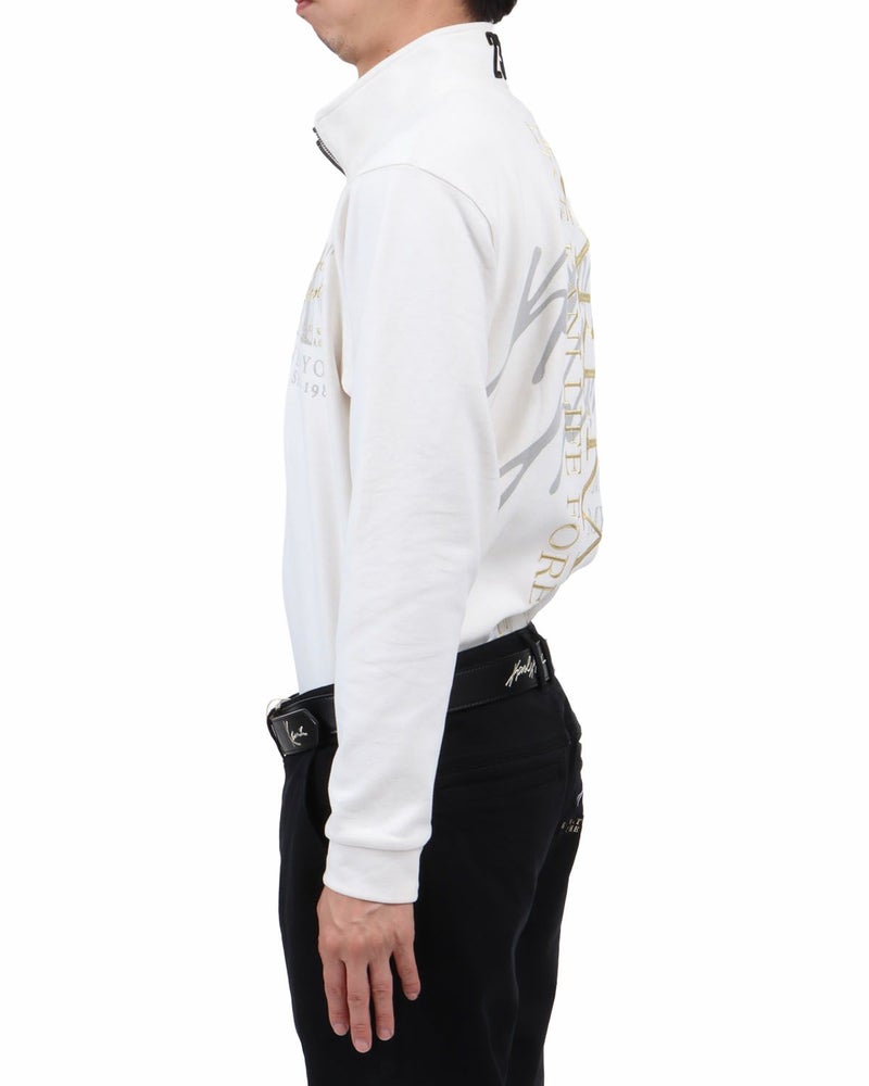 ホワイト：174cm62kg(Lサイズ着用)