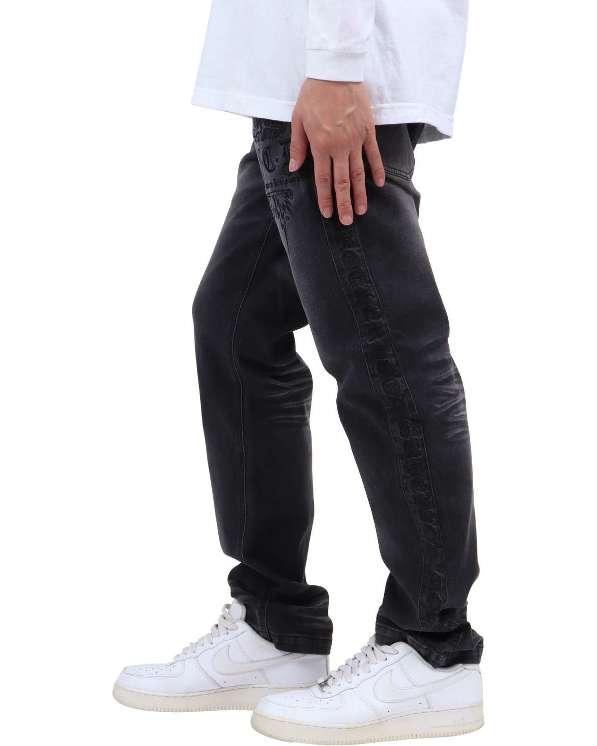 ブラック：174cm62kg(Lサイズ着用)