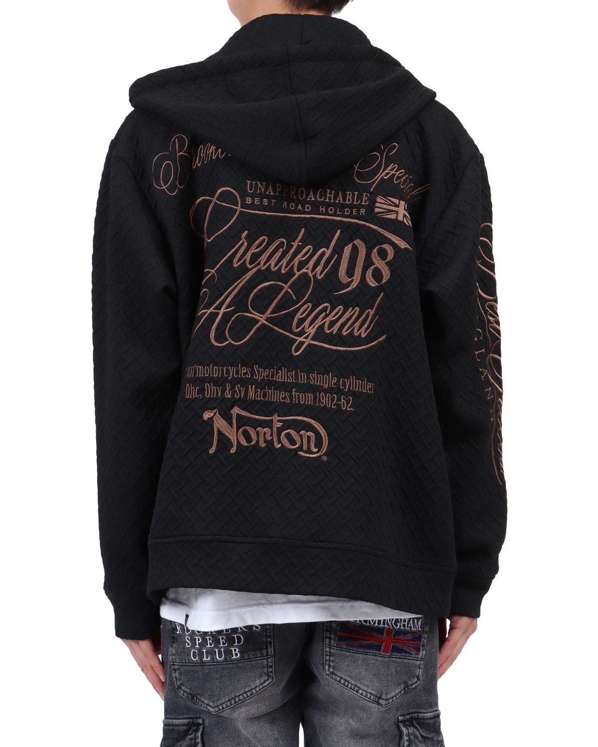 Norton] クロスジャガード フルジップ パーカー | PEET ONLINE STORE