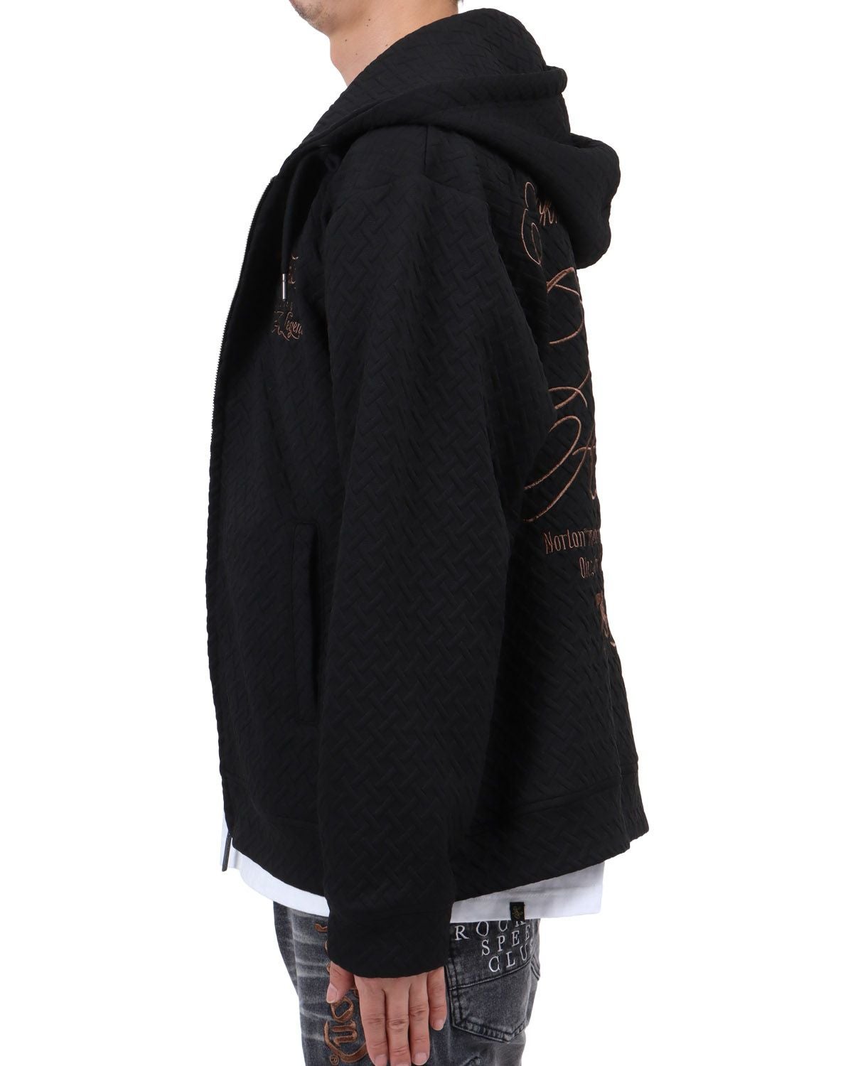 Norton] クロスジャガード フルジップ パーカー | PEET ONLINE STORE