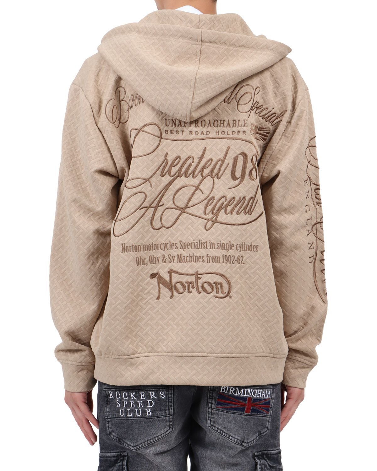 Norton] クロスジャガード フルジップ パーカー | PEET ONLINE STORE