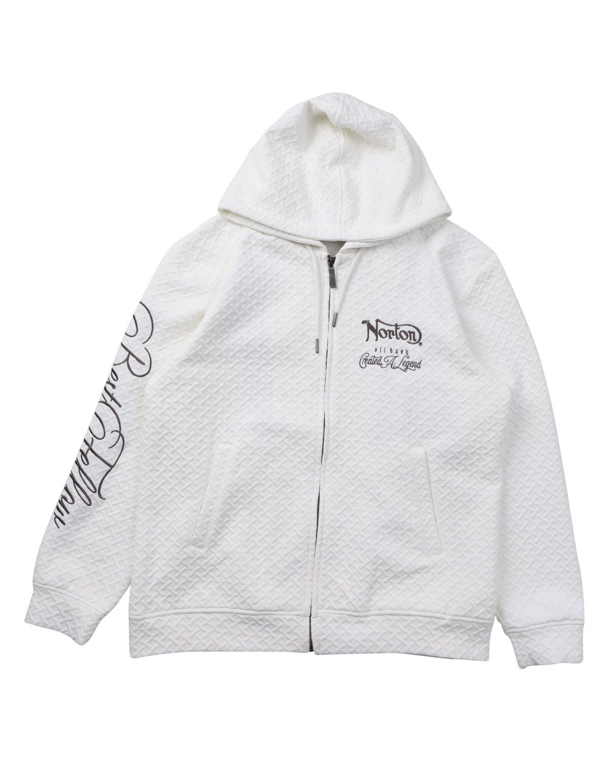 Norton] クロスジャガード フルジップ パーカー | PEET ONLINE STORE