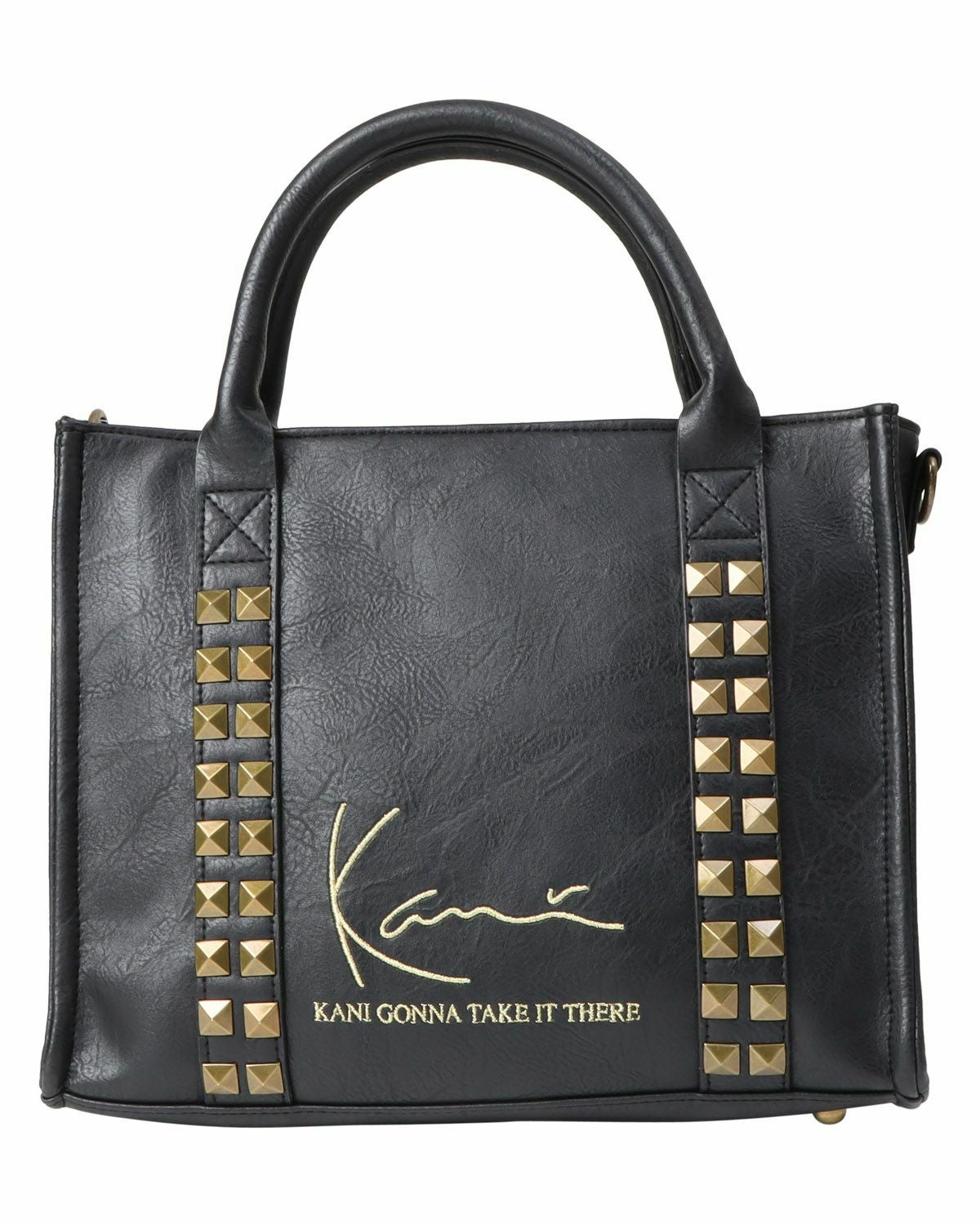 カールカナイ モノグラム PU ボディバッグ　ブラック　ショルダー Karl Kani] モノグラム PU ボディバッグ | PEET ONLINE STORE