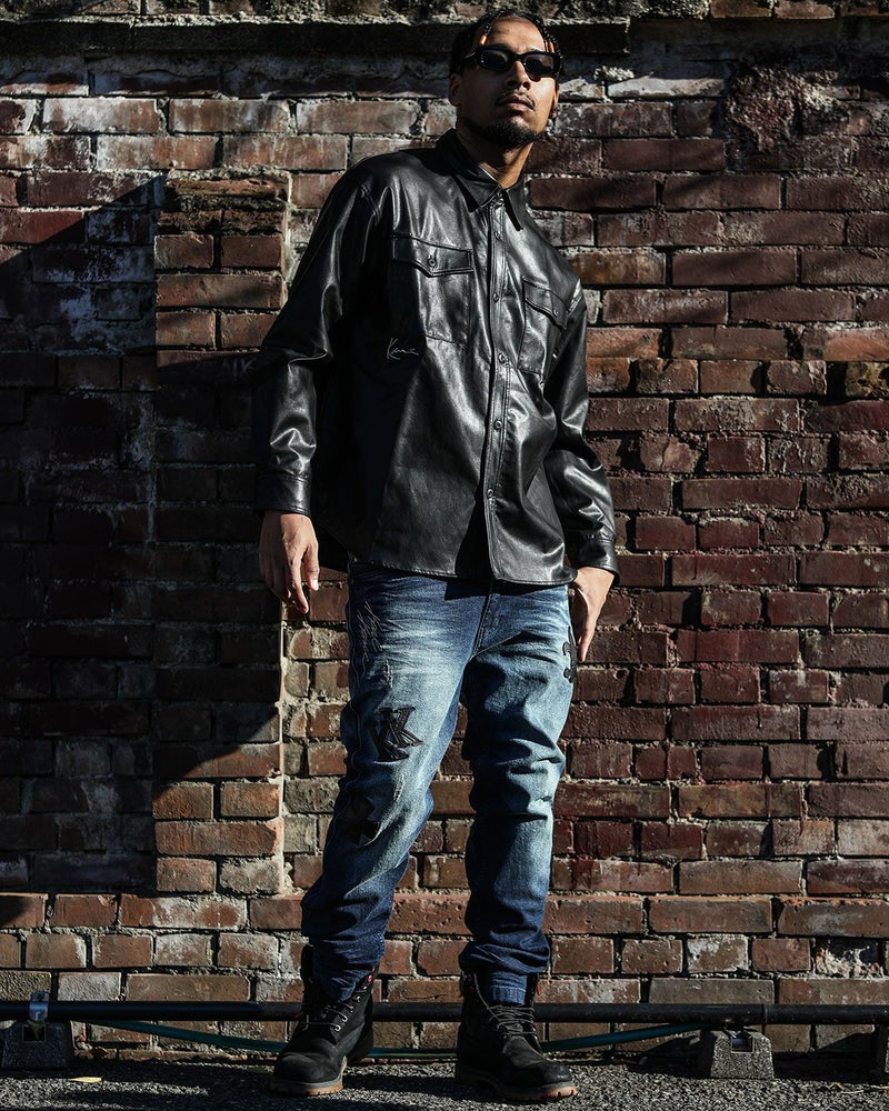 インディゴ：180cm(34inc着用)