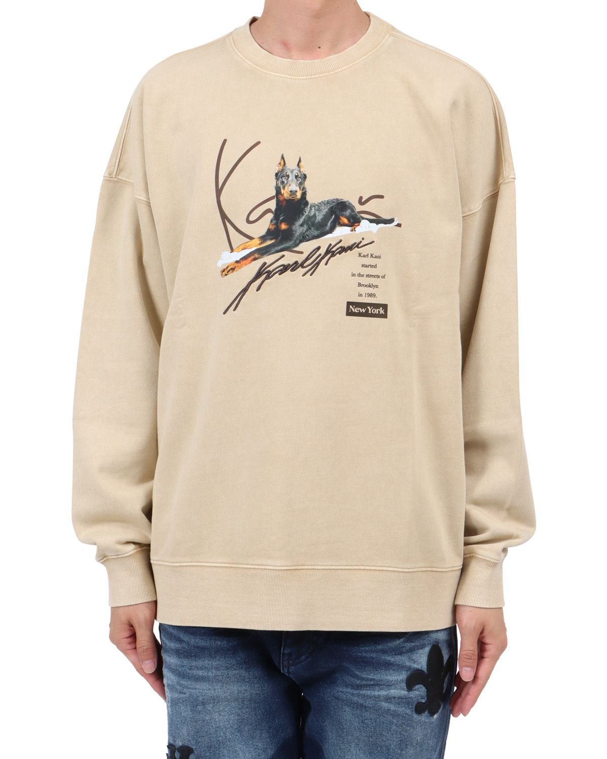 Karl Kani] ユーズドライク ドーベルマン トレーナー | PEET ONLINE STORE